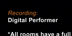 Recording: Digital Performer